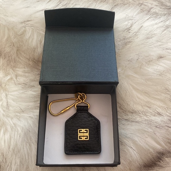 Vintage Black Givenchy Keyring/Charm - Picture 5 of 7